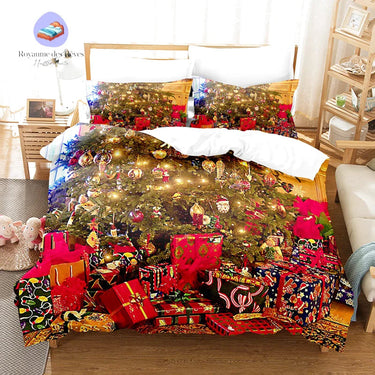 Housse de Couette Cadeaux de Noel